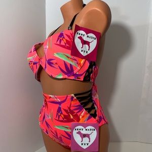 Victoria’s Secret PINK L 2 Pc Bathing Suit Set